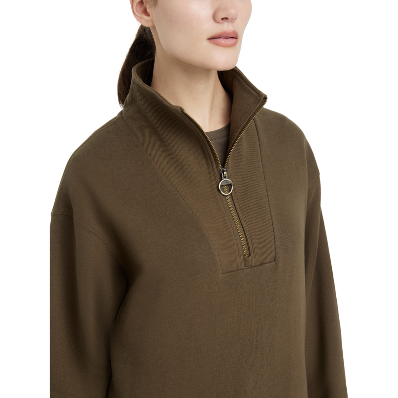 LeMieux Keira Quarter Neck Sweat in Alpine-4
